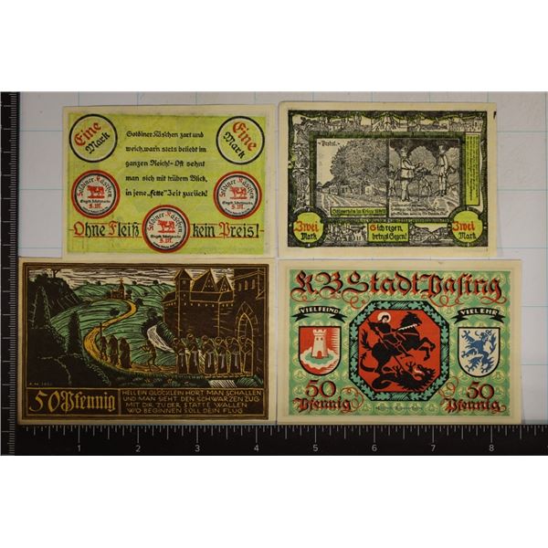 4-CU SCHWABISCH GMUND 50 PFENNIG NOTGELDS