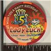 1996 LADY LUCK CASINO HOTEL DOWNTOWN $5