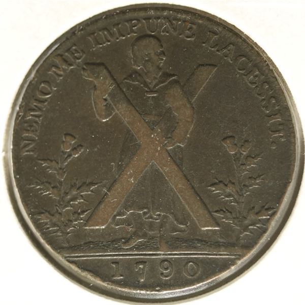 1790 CONDER TOKEN. THEY R MOSTLY 18TH CENTURY