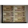 6-1970 TURKEY 5000 LIRASI BILLS, CIRCULATED