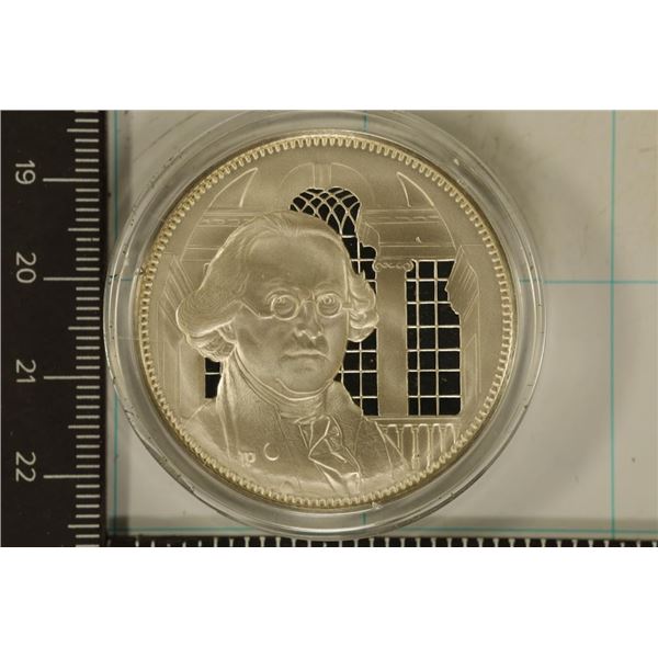 1.03 TROY OZ. PROOF STERLING SILVER ROUND