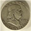 1952 SILVER FRANKLIN HALF DOLLAR