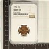 1956 LINCOLN WHEAT CENT NGC MS65RD