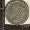1889-P WHIZZED MORGAN SILVER DOLLAR