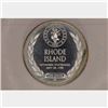 Image 2 : .5 OZ. PF STERLING SILVER RHODE ISLAND STATE ROUND