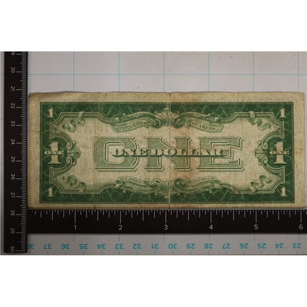 1928-B US FUNNY BACK $1 SILVER CERTIFICATE