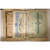 4-VINTAGE FOREIGN STOCK CERTIFICATES SEE PIC
