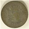 1866 SILVER BELGIUM 1 FRANC .134 OZ. ASW