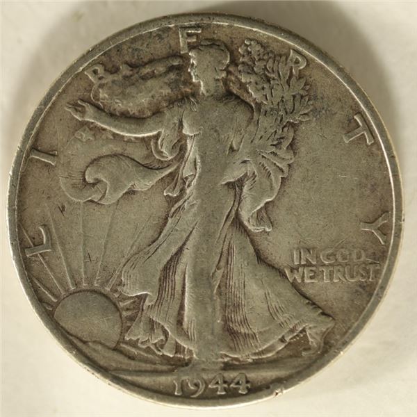 1944-S SILVER WALKING LIBERTY HALF DOLLAR