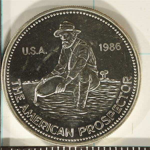 1 TROY OZ .999 FINE SILVER ENGELHARD PROSPECTOR
