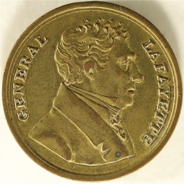 GENERAL LAFAYETTE HARD TIMES TOKEN