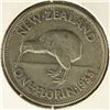 Image 2 : 1933 NEW ZEALAND SILVER FLORIN .1818 OZ. ASW