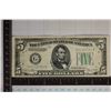 1934-D US $5 FRN GREEN SEAL