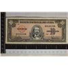 1960 CUBA 10 PESO BILL "CARLOS MANUEL DE DESPEDES"