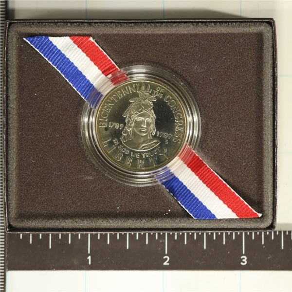 1989-S PF US BICENTENNIAL CONGRESS HALF DOLLAR