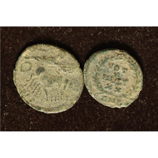 2-ROMAN ANCIENT COINS