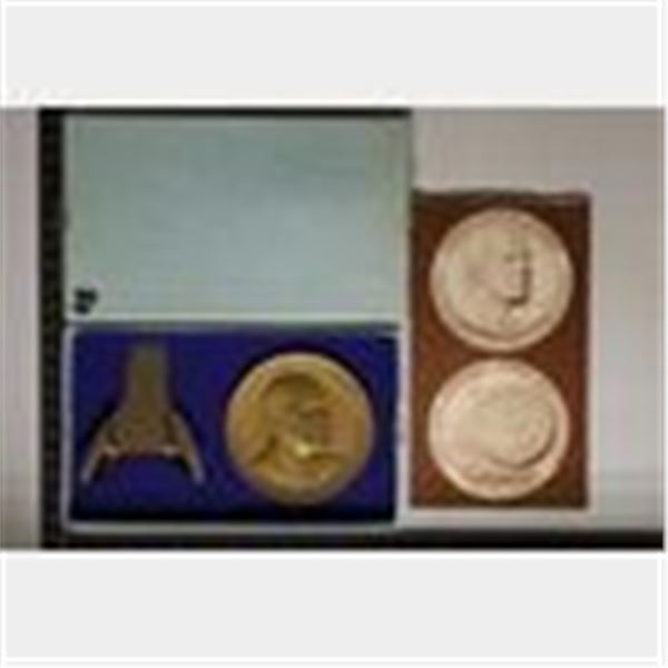 2.75" BRONZE GERALD R. FORD, 1ST VICE PRESIDENT