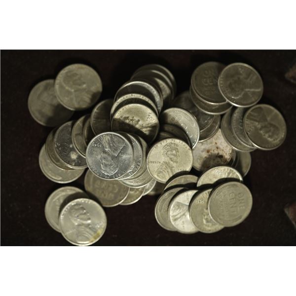 -1943 LINCOLN STEEL WAR CENTS