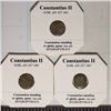 3-337-361 A.D. CONSTANTIUS II ROMAN ANCIENT COINS