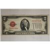 1928-D US $2 RED SEAL BILL C92989700A A LITTLE
