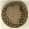 1900 SILVER BARBER QUARTER