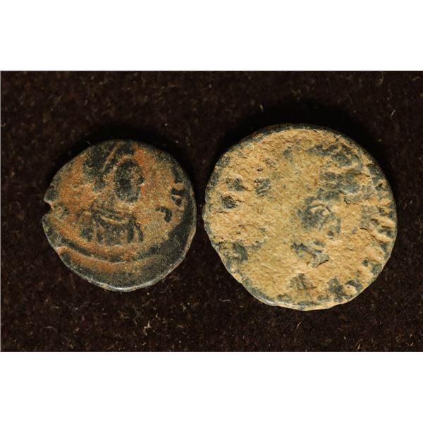 2-ROMAN ANCIENT COINS
