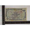 1948 WEST GERMAN 1 MARK BANKNOTE CIRCULATED