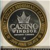Image 2 : CASINO $10 SILVER TOKEN (UNC) CASINO WINDSOR