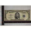 STAR NOTE 1953-A US $5 SILVER CERTIFICATE BLUE