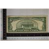 Image 2 : STAR NOTE 1953-A US $5 SILVER CERTIFICATE BLUE