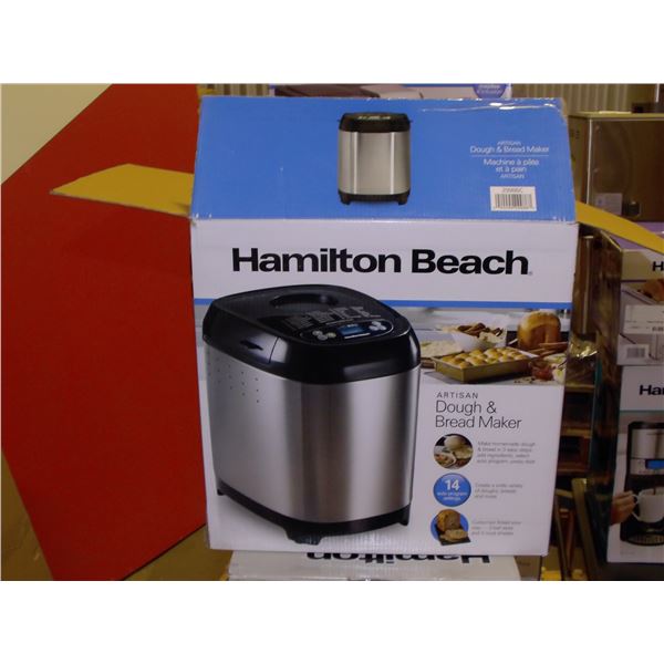 Hamilton Beach 29985 Artisan Dough & Bread Maker - Black/ Silver
