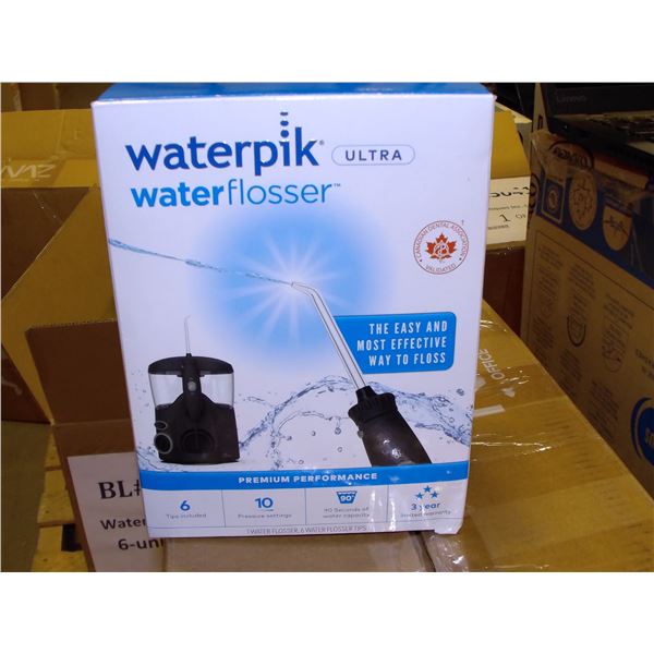 Waterpik WP-112C Ultra Water Flosser - Black/ Satin Silver