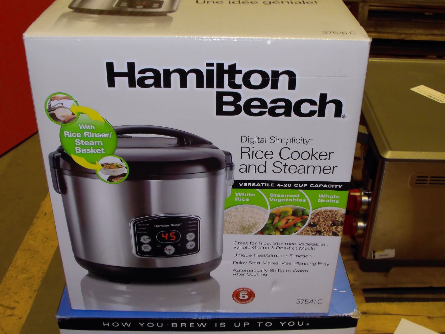 Hamilton Beach Rice 37541c HAMILTON BEACH 37541C RICE COOKER