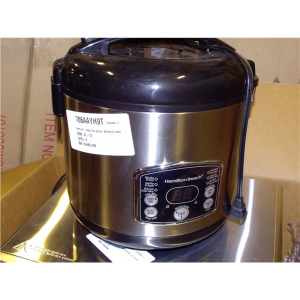 HAMILTON BEACH 37541C RICE COOKER