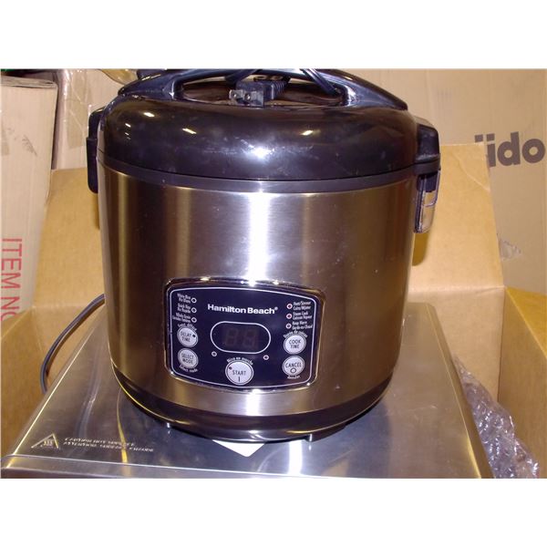 HAMILTON BEACH 37541C RICE COOKER