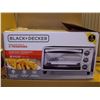Image 1 : Black & Decker 4-Slice Toaster Oven - Silver/Black