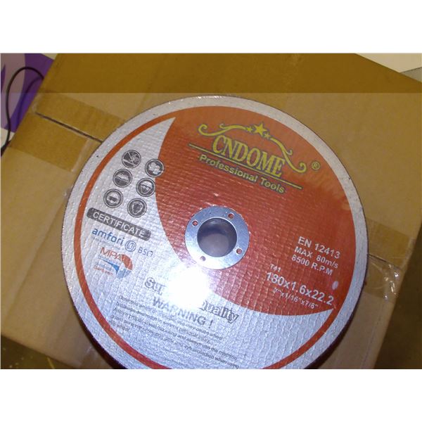 Set of 25 Cutting Discs 7"x1/16"x7/8"