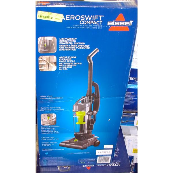 Open Box-BISSELL AeroSwift® Compact Upright Bagless Vacuum