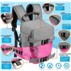 Image 1 : Brand New Sklon Ski and Snowboard Harness Trainer Backpack-Pink