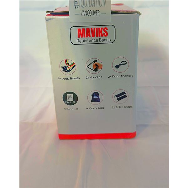 Maviks Resistance Power Bands-11pcs Fitness