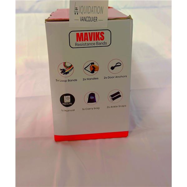 Maviks Resistance Power Bands-11pcs Fitness