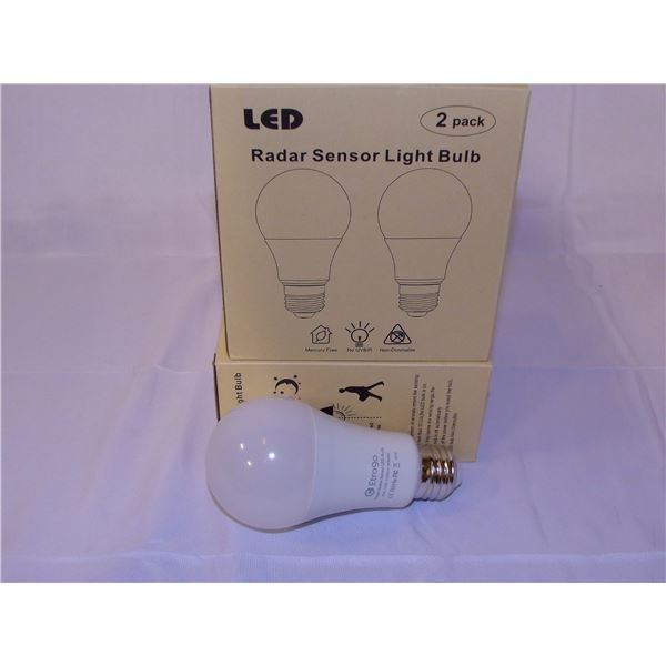 Lot of 2 Boxes (2 in Ea Box) Led Light - Radar Sensor