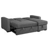 Image 2 : Brand New Sofa Bed D.Grey / Storage / Reversible /Click Clack Back