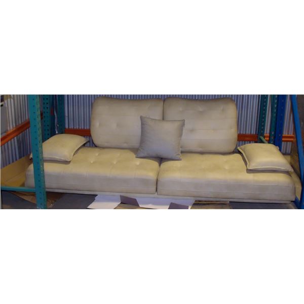 Floor Model Japanese Style Sofa - Beige ( $4500 Retail)
