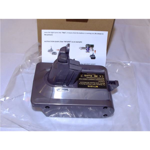 BRTUI For Dyson V6 Battery Adapter