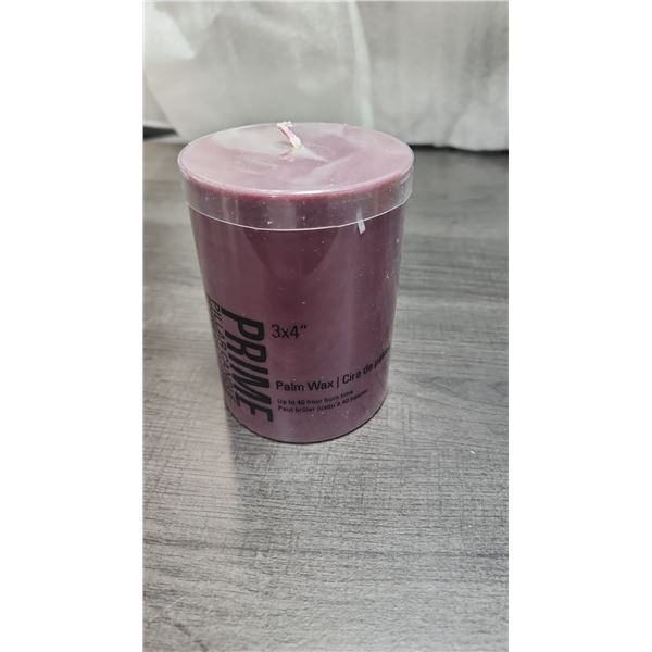 Violet Prime Candle - Palm Wax