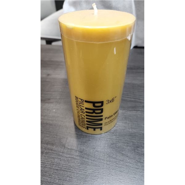 3x6 Prime Candle - Palm Wax