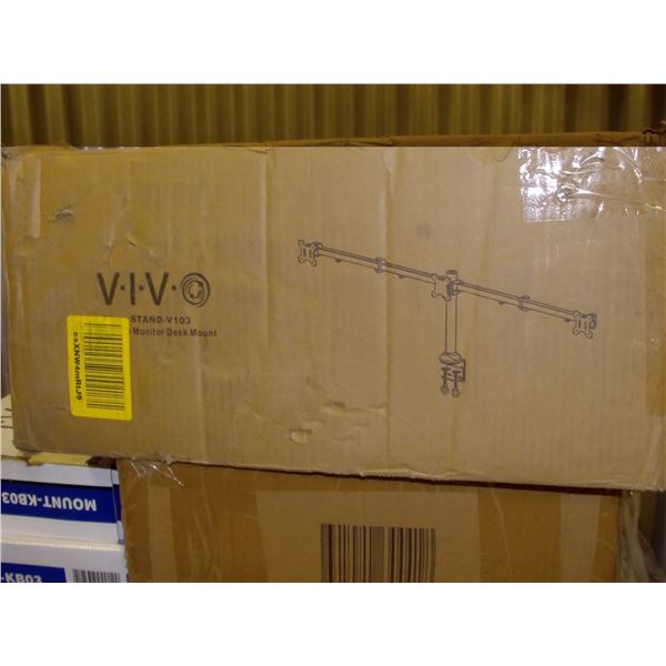 Triple Monitor Desk Mount