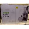Image 2 : Whole Slow Juicer White - Retail $269