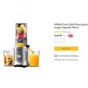 Image 1 : Whole Fruit Cold Press Juicer Large Capacity - Retail $199